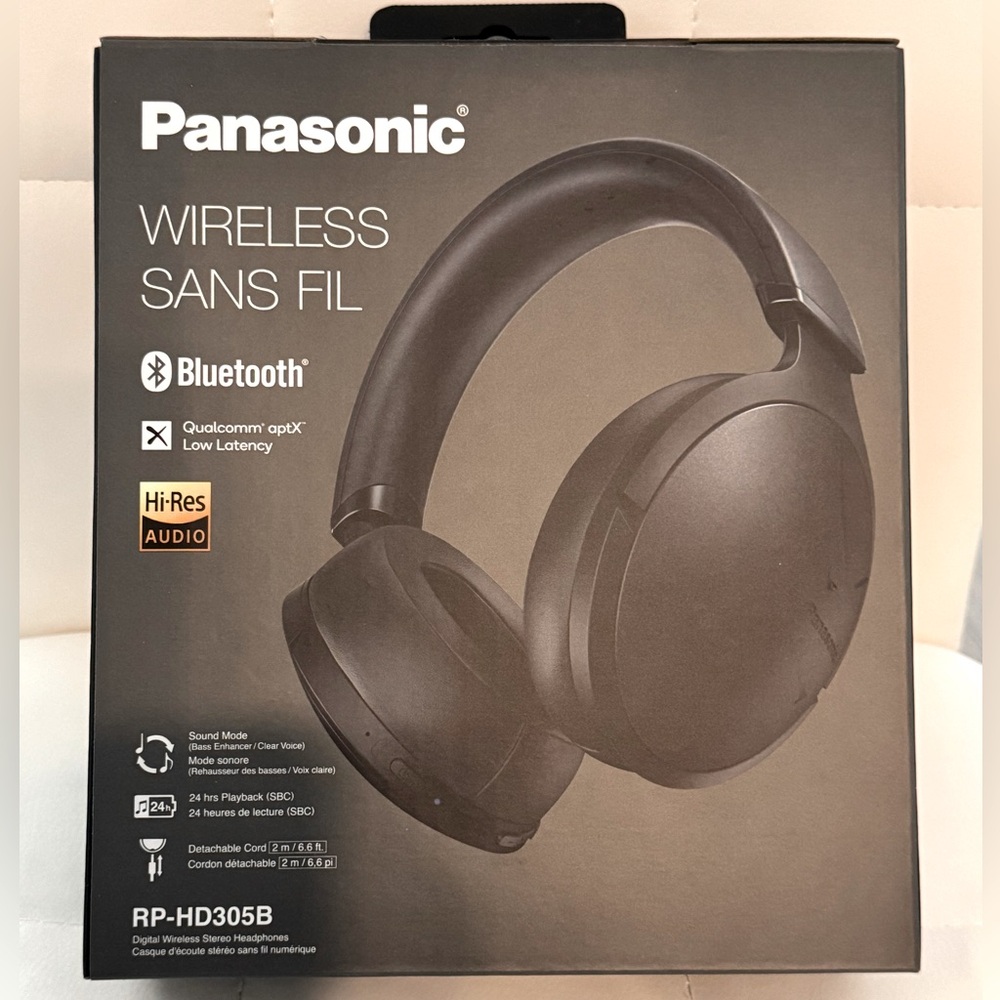 Panasonic Wireless Bluetooth headphonesnes
